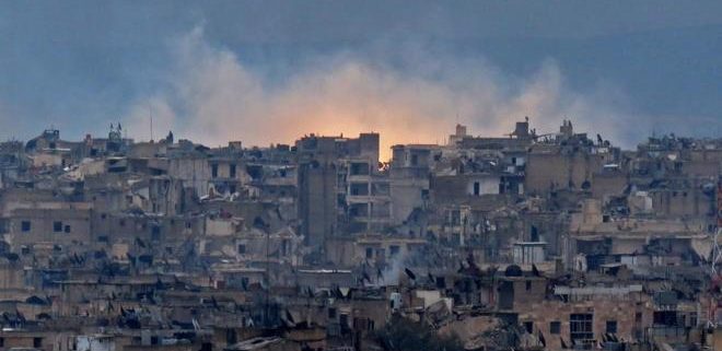 Aleppo. Fuente: AFP