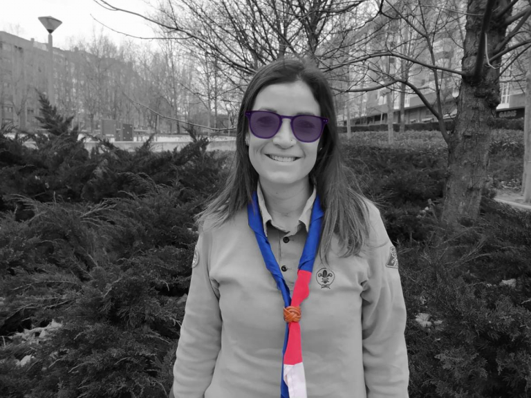 Ponte las gafas violeta · Scouts de España