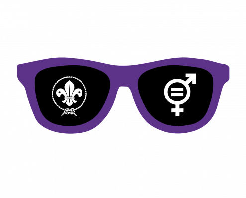 Ponte las gafas violeta · Scouts de España