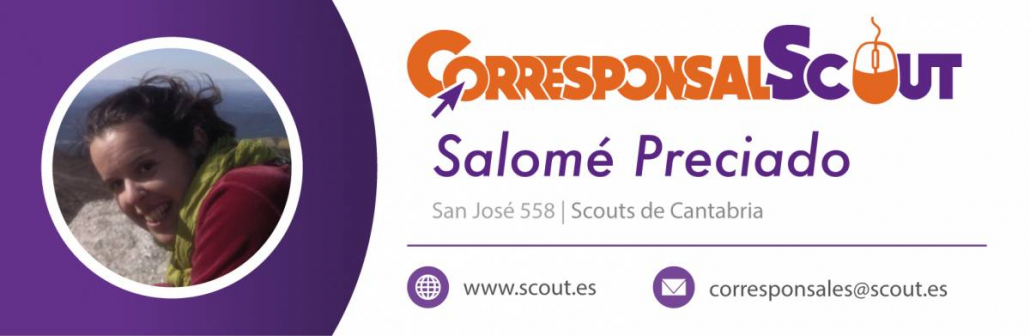 Salomé Preciado Corresponsal Scouts de España