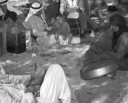 Refugiados palestinos en 1948