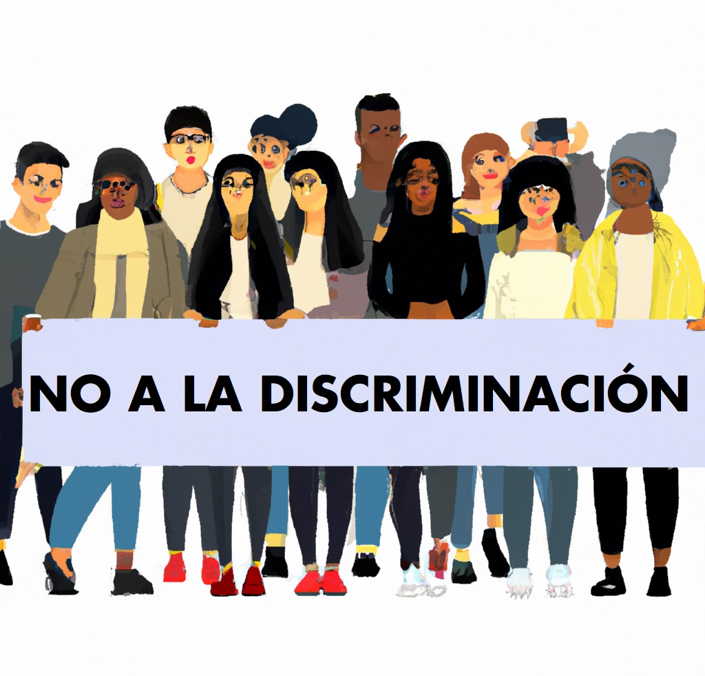 Ilustración Dall-e - No a la discriminación