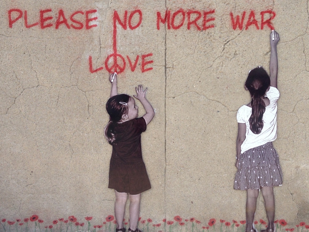 Día de la No Violencia y la Paz - Mural