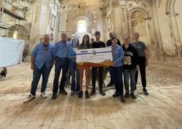 Donación Scouts de España a Asociación Virgen de Serrias