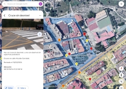 Mapa de barreras arquitectónicas El Campello