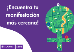 Encuentra tu manifestación 8M