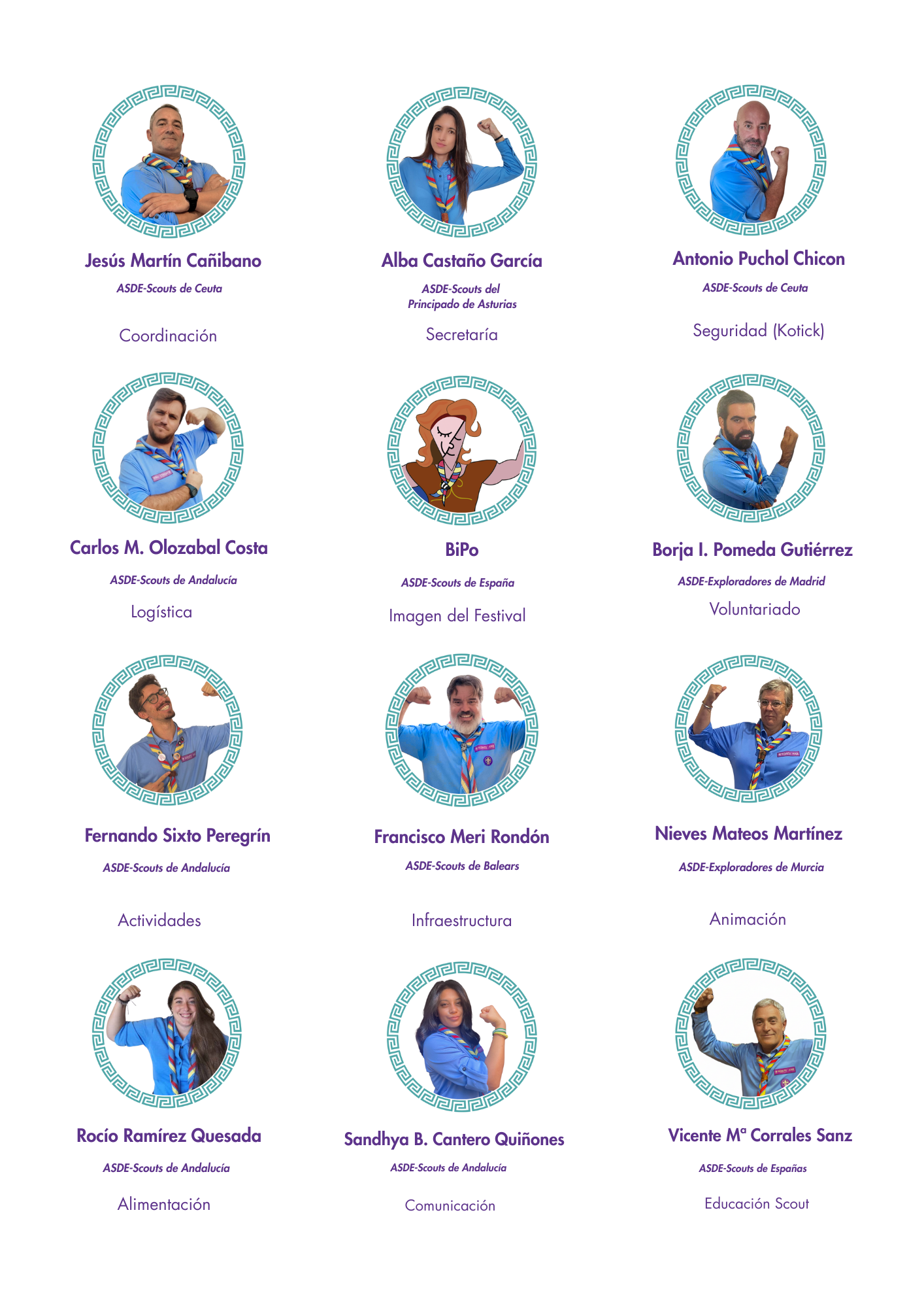 Equipo festival 2026