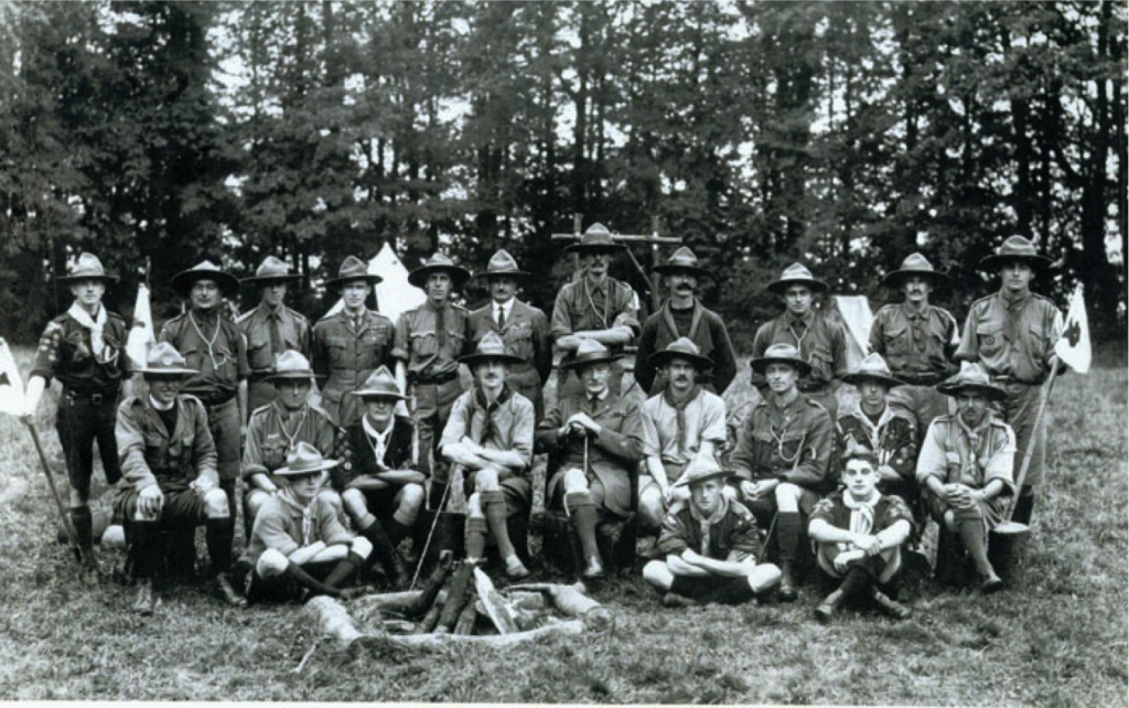 Foto antigua scouts