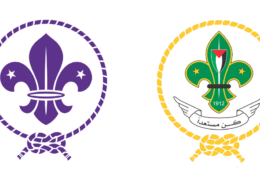 Logos Scouts España y Palestina